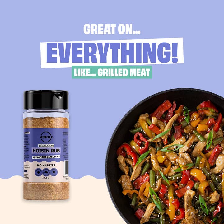 Mingle Seasoning - Wholesale Rub - *NEW* HOISIN BBQ RUB SEASONING