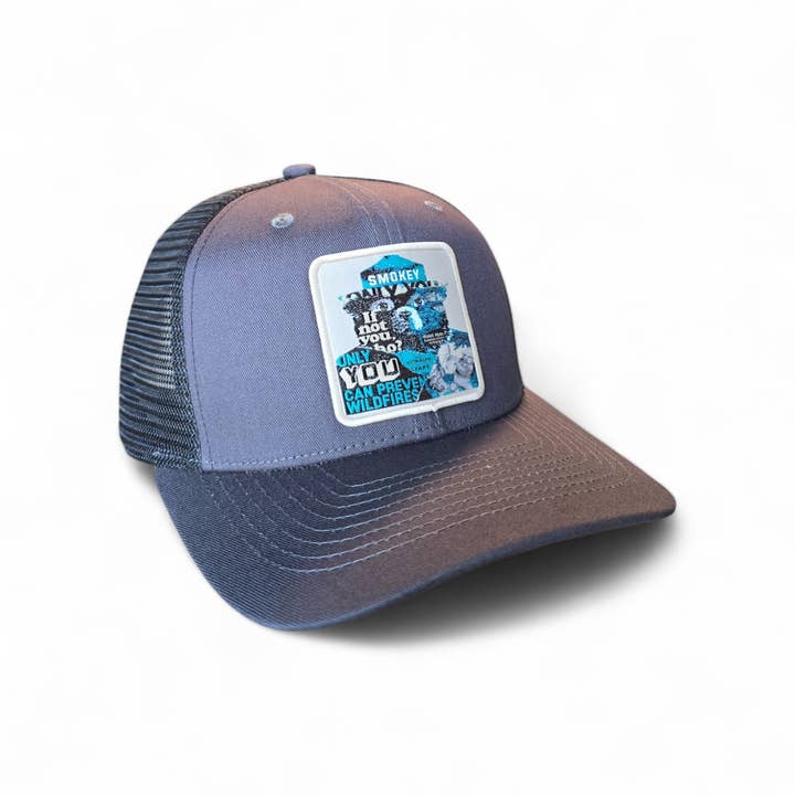 PNW Apparel - Wholesale Trucker Hat - Unisex - Smokey the Bear Snapback Trucker Hat w/ Patch11