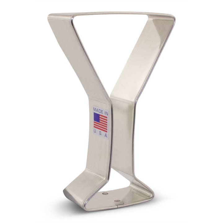 Ann Clark - Wholesale Cookie Cutter - Martini Glass Cookie Cutter. (Bag of 1 Dozen)