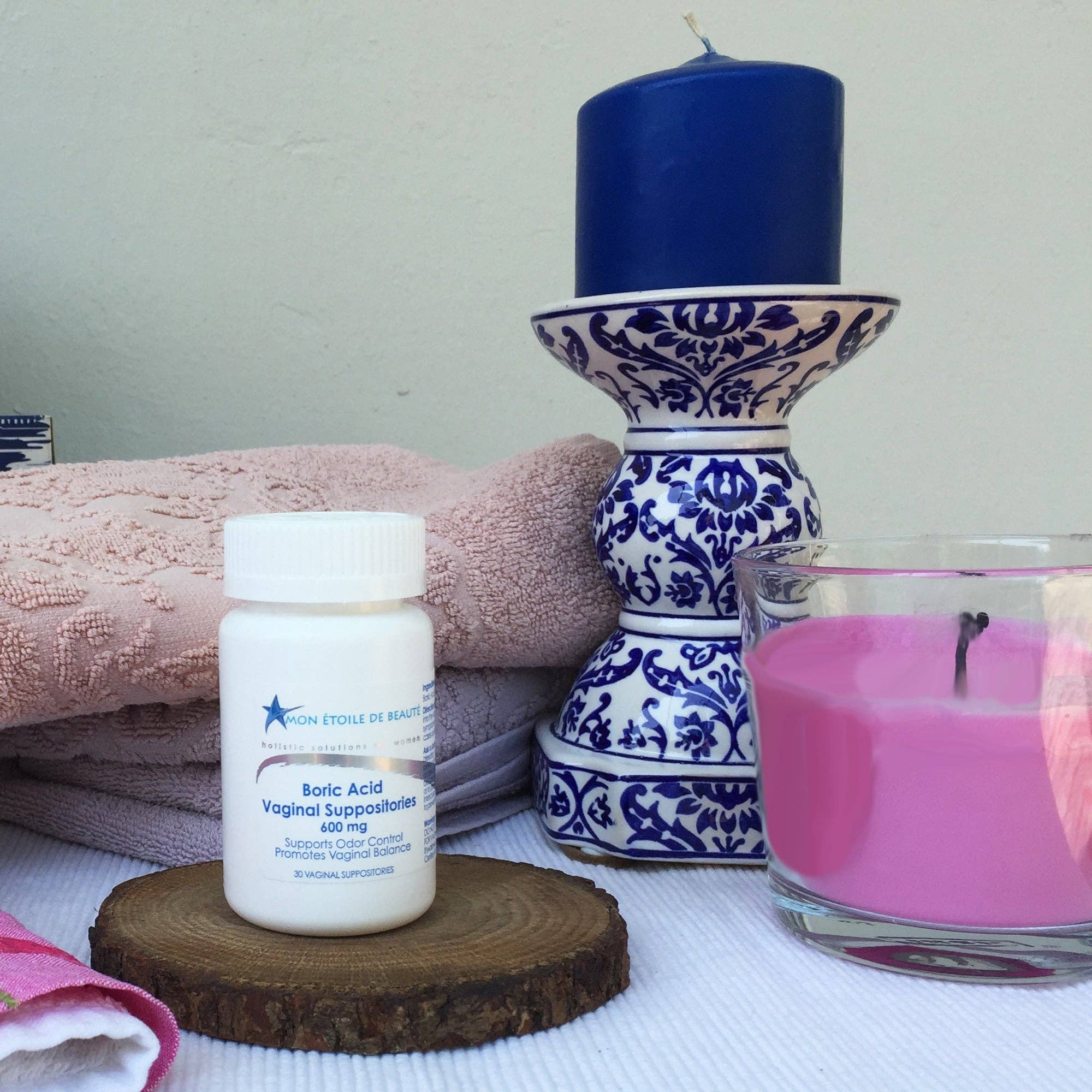 MON ETOILE DE BEAUTE - Wholesale Oral Supplement/Vitamin - Mon Etoile de Beaute - Boric Acid Vaginal Suppositories 600 mg (30 Count) -Holistic Solutions for Women6