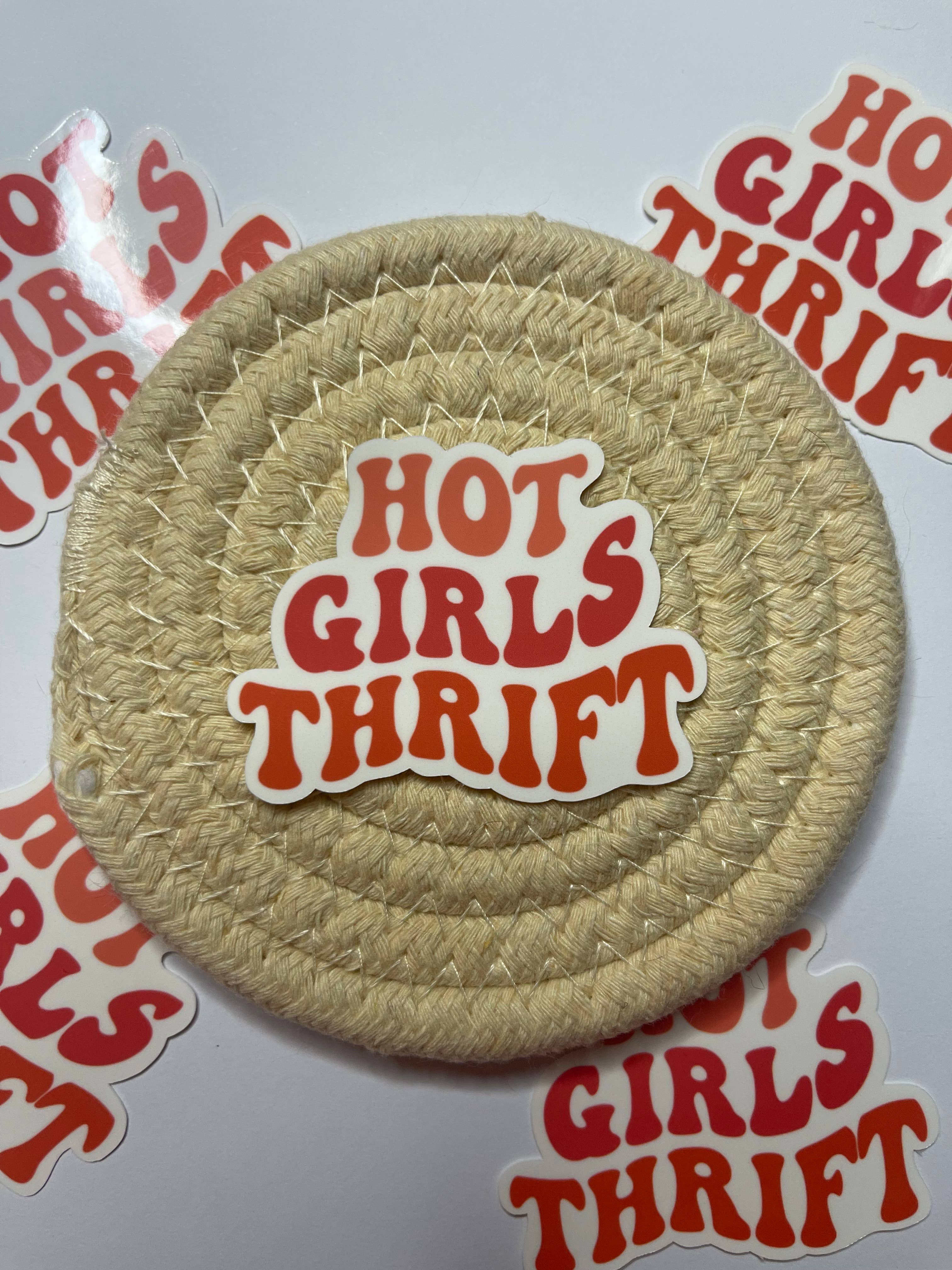 Chlo Ranae Co - Wholesale Sticker - Hot Girls Thrift Groovy Thrift Store Sticker3