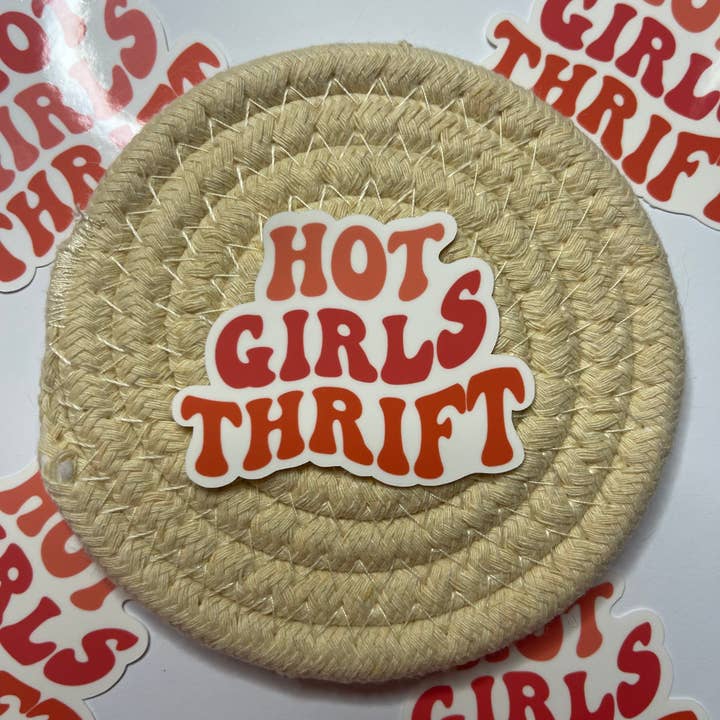 Chlo Ranae Co - Wholesale Sticker - Hot Girls Thrift Groovy Thrift Store Sticker3