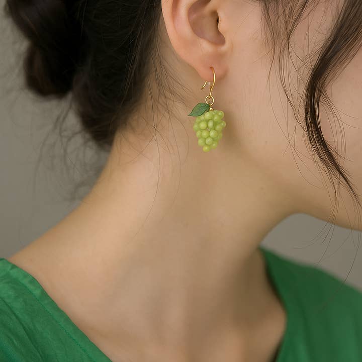 Wild & Free - Wholesale Dangle Earrings - Pendientes de uva2