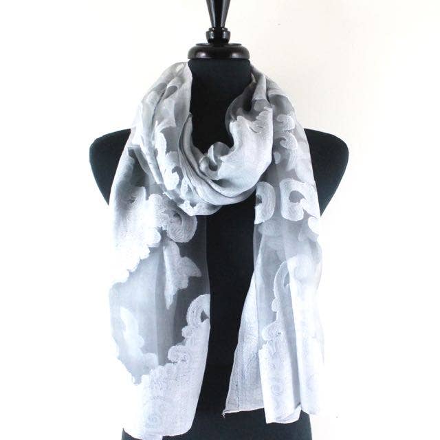 Pretty Persuasions – Großhandel Schal – Damen – JC19020 Durchsichtiger Schal/Schal „Shanghai Night Night“27