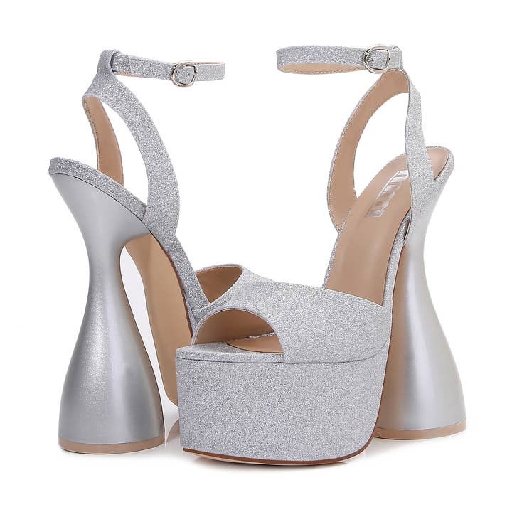 Women Glitter Strap Hook Open Toe Block Heeled Sandals and other Purchase Wholesale platform sandals. Free Returns & Net 60 Terms on Faire trending on Faire.