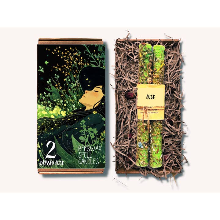 Phoenix Candle Company - Wholesale Votive Candle - Large Dressed Beeswax Spell Candles 8" (20cm)19