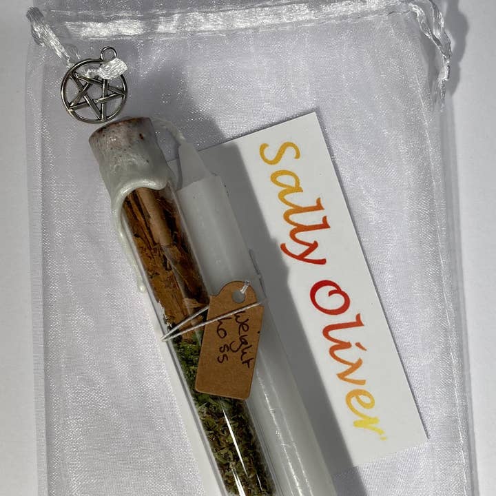 Weight Loss Spell Set, Witchcraft, Spell Tube and Candle for wholesale by Sally Oliver