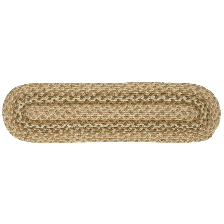 Accent Linen - Wholesale Runner Rug - Braided Stair Treads - JB106