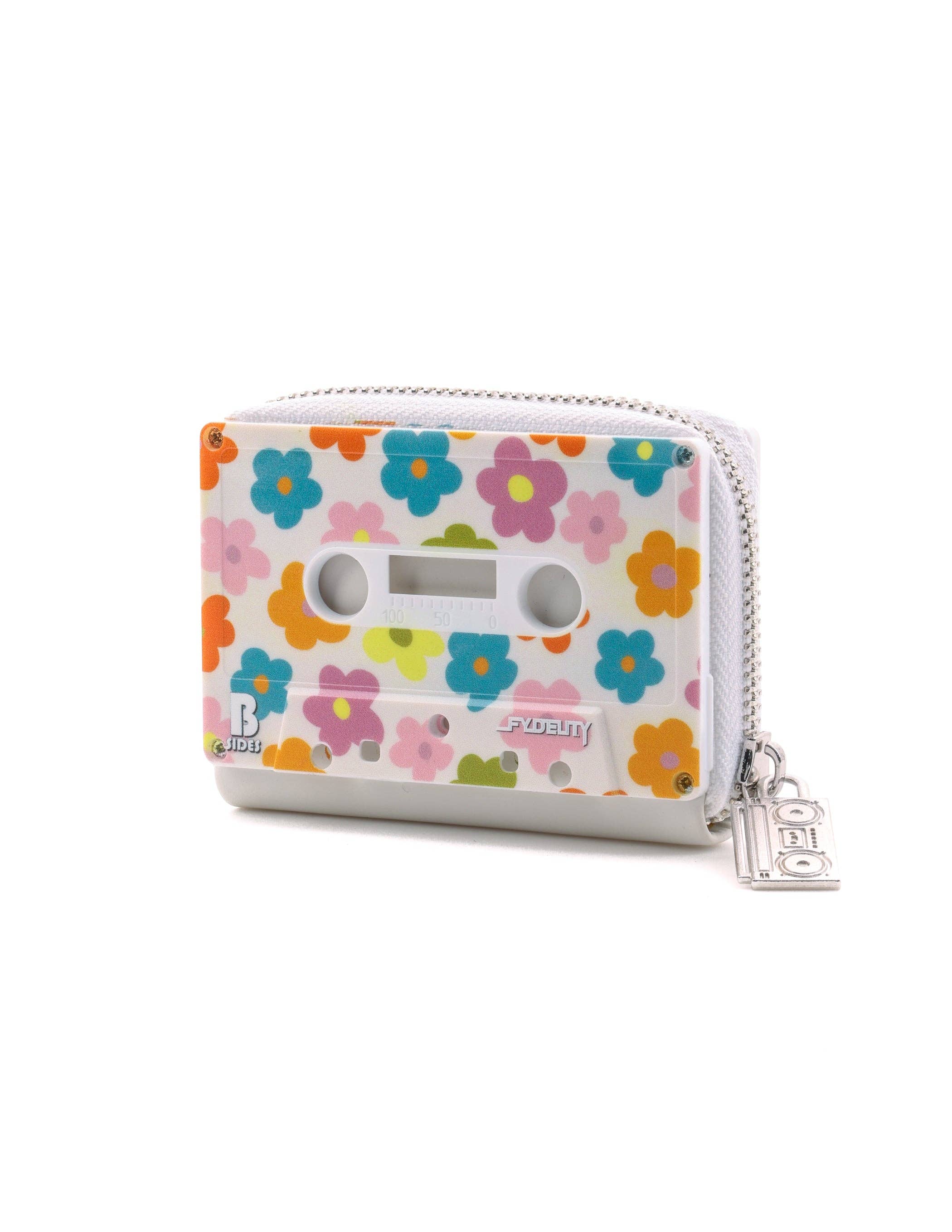 Fydelity – Engroshandel Tegnebog - Unisex – 70297: Kassettebåndspung | Begrænset Udgave | Multi-Poppy1