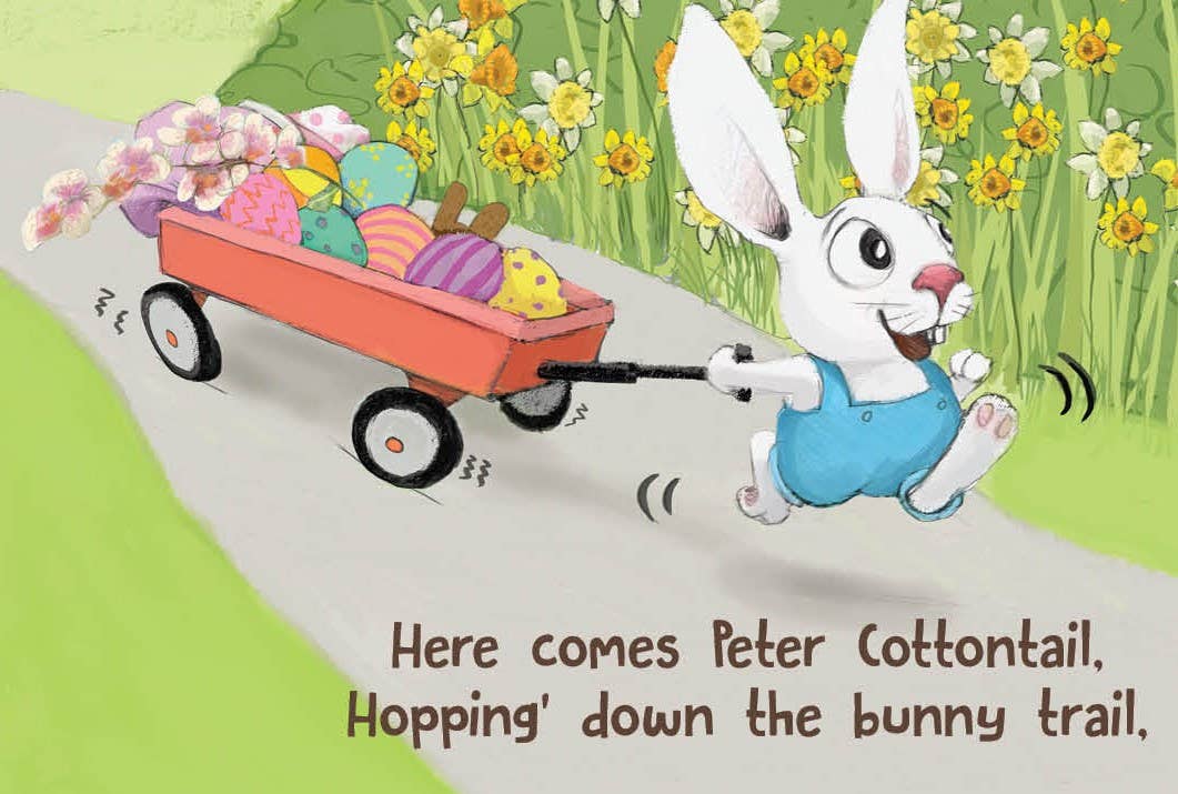 Sleeping Bear Press - Wholesale Book - Kids - Peter Cottontail's Hoppy Easter Board Book2