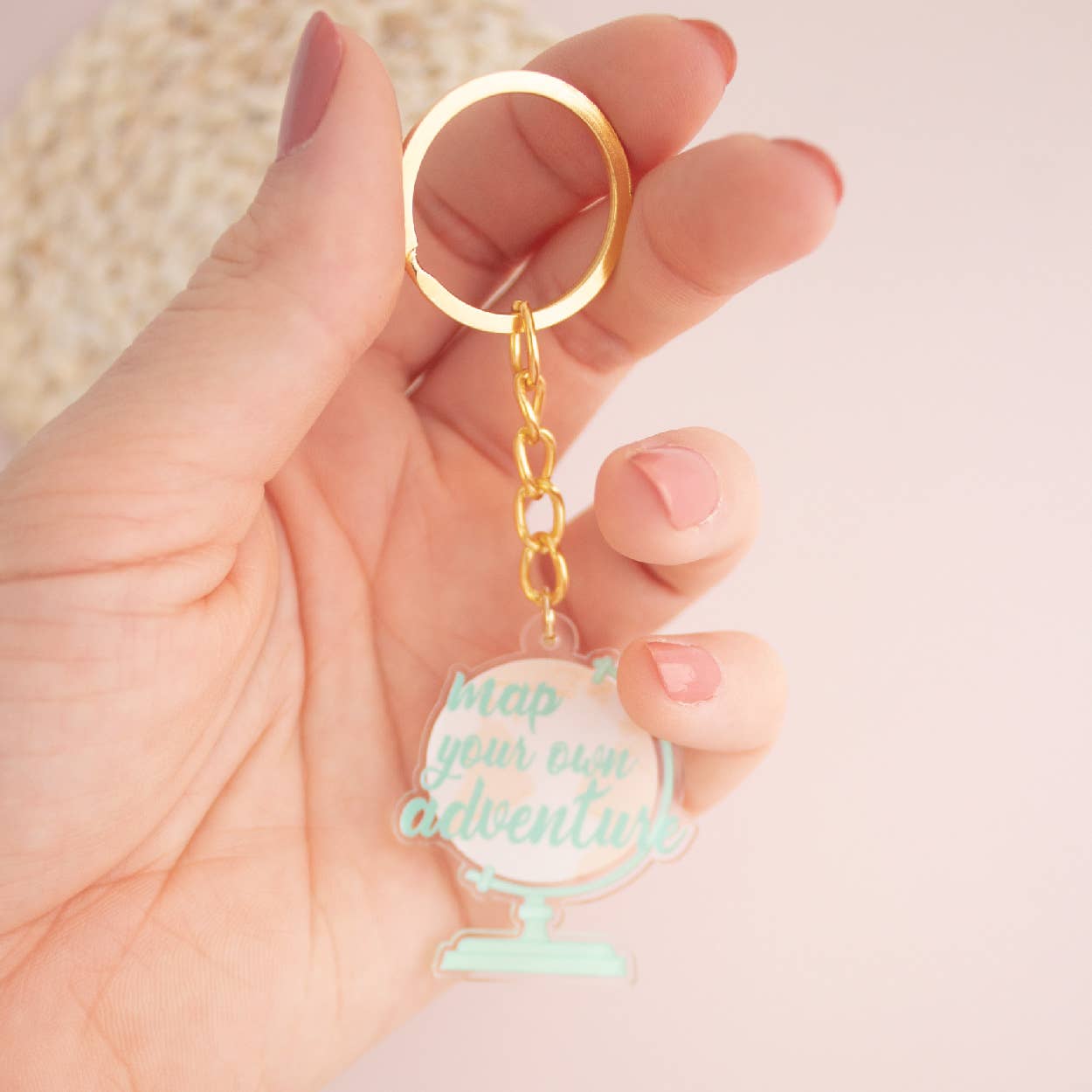 Mappershop – wholesale Keychain – Women's – Acrylic KEYCHAIN, acrylic keychain cute, world keychain, CLE1