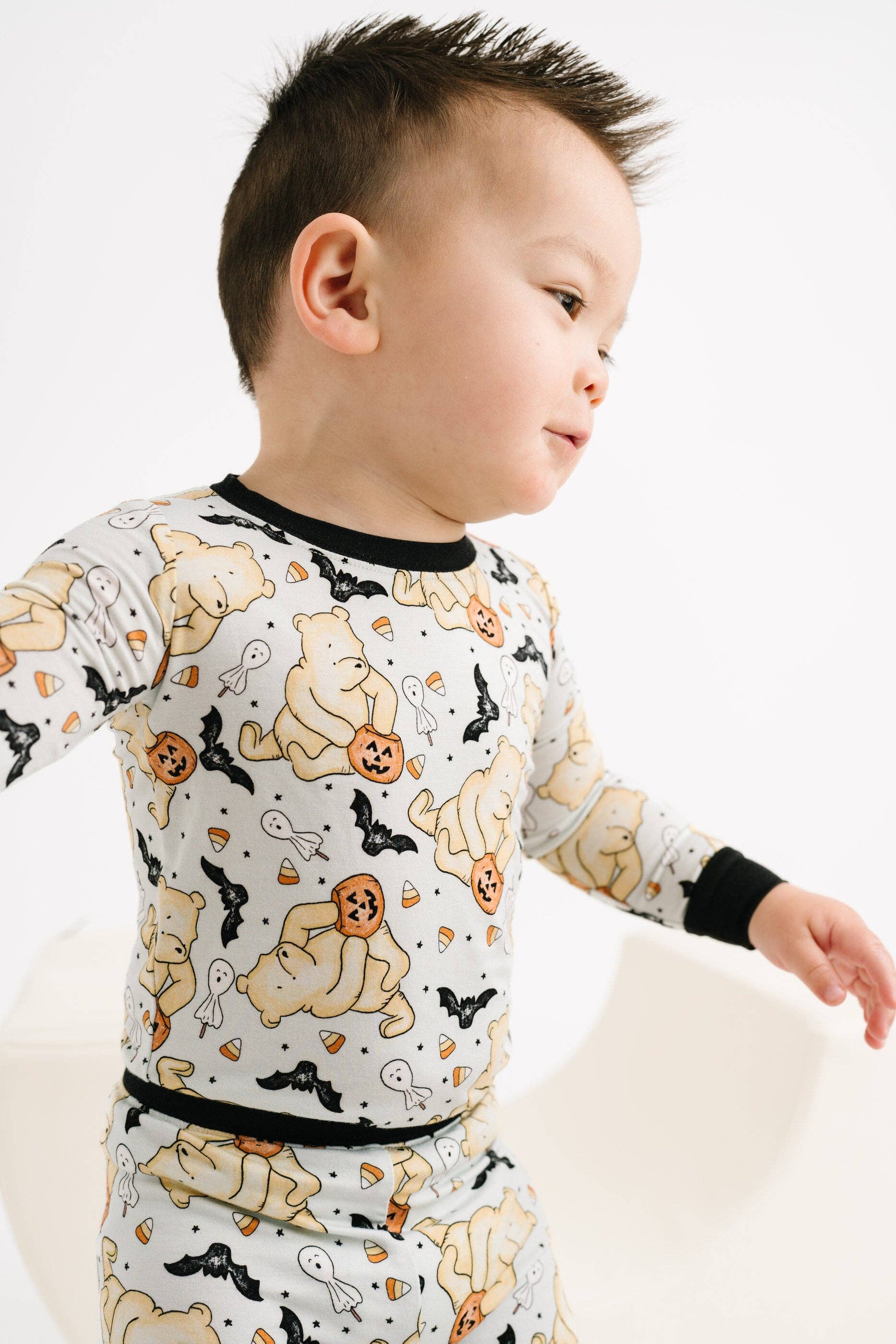 Little One Shop - Wholesale Top & Pant Set - Baby - Spooky Pooh Bamboo Set9