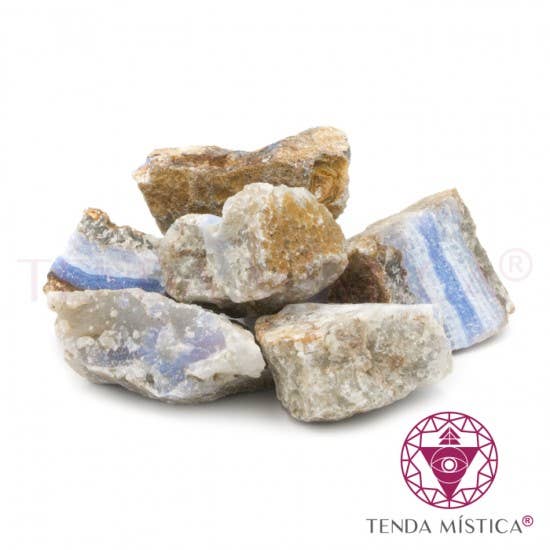 Rå chalcedony sten for engroshandel hos Tenda Mística