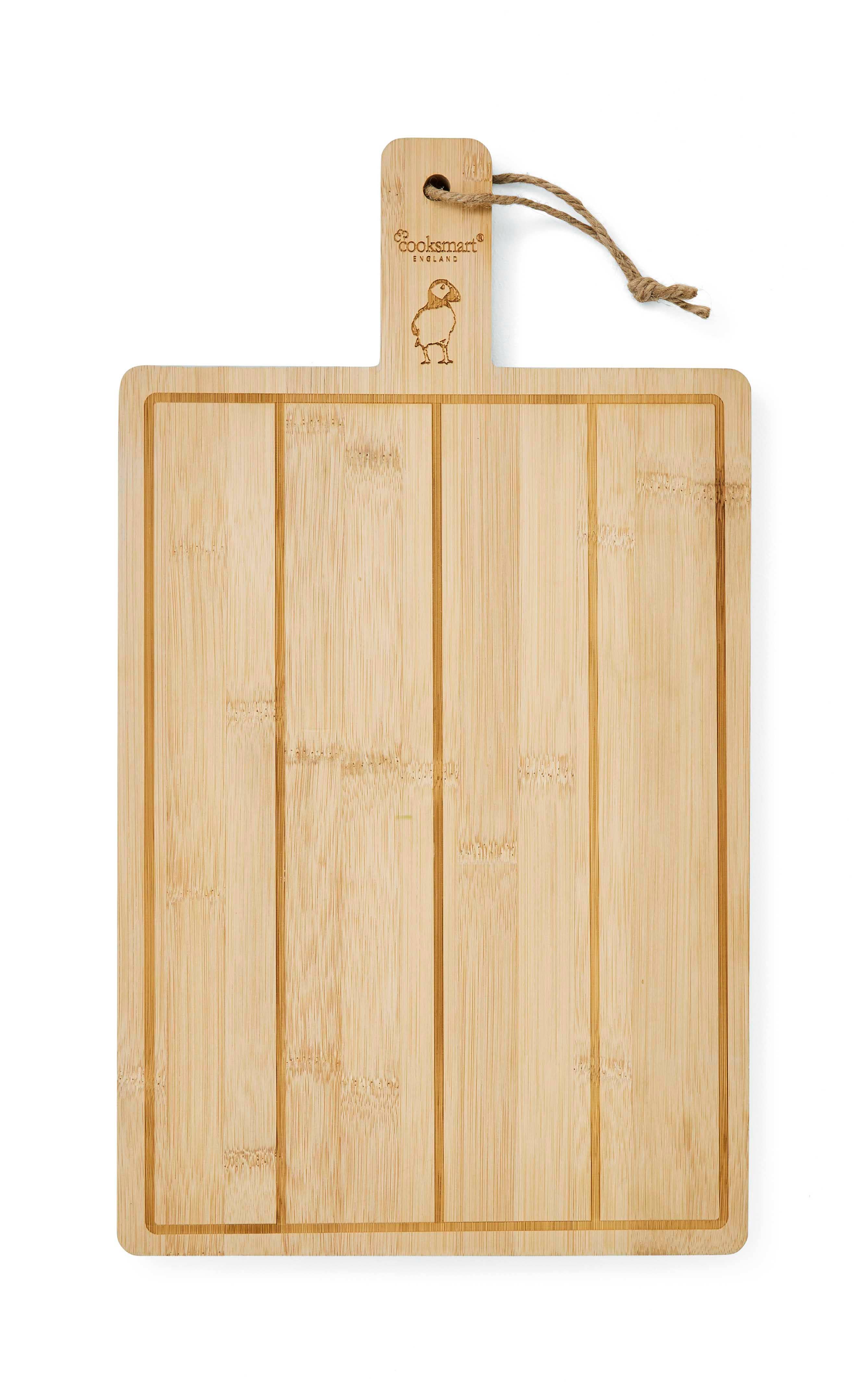 Natural Bamboo Paddle Board Coastal Birds by Cooksmart for wholesale on Faire0