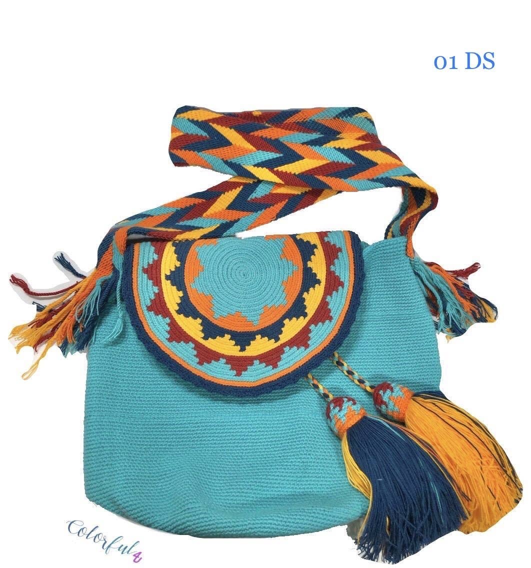 Colorful 4U - Wholesale Crossbody Bag - Women's - Colorful Crochet Bags with Cover8