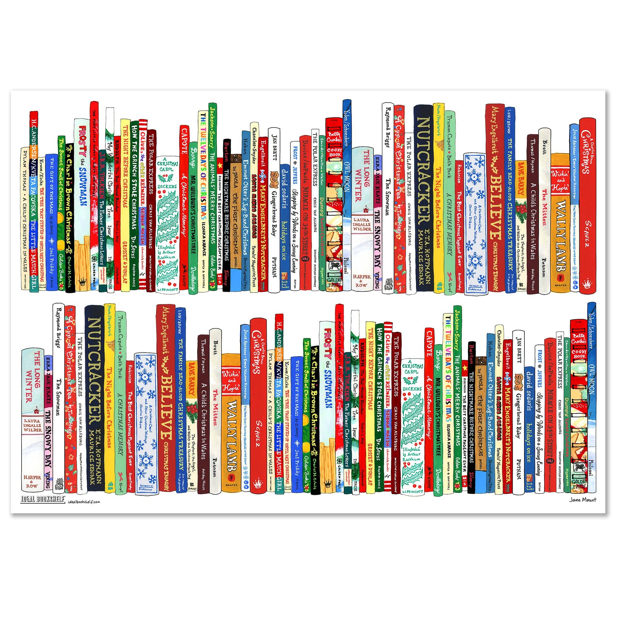 Ideal Bookshelf - Wholesale Flat wrap - Gift Wrap: Xmas1