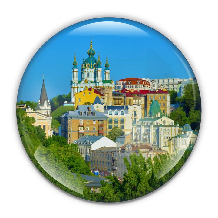 City Souvenirs - Venta al por mayor Pisapapeles - Pisapapeles Kiev Ucrania en caja de regalo