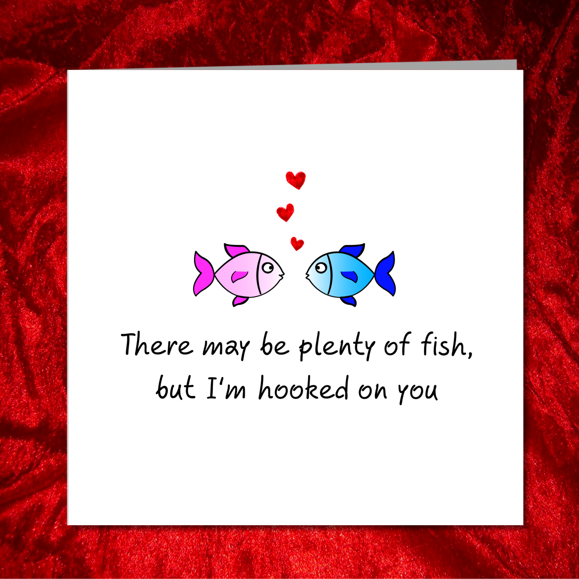 Swizzoo Cards - Vendita all'ingrosso Biglietti per San Valentino - Plenty of Fish Dating App Card per anniversario, compleanno o San Valentino. Fidanzata fidanzato1