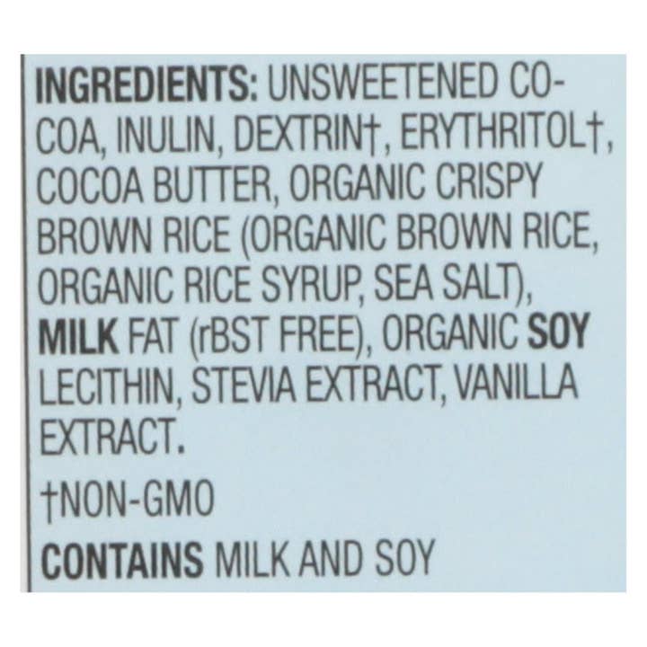 Ware Spark - Wholesale Chocolate Bar - Lily's Sweets Chocolate Bar - Dark Chocolate - 55 Percent Cocoa - Crispy Rice - 3 Oz Bars - Case Of 122