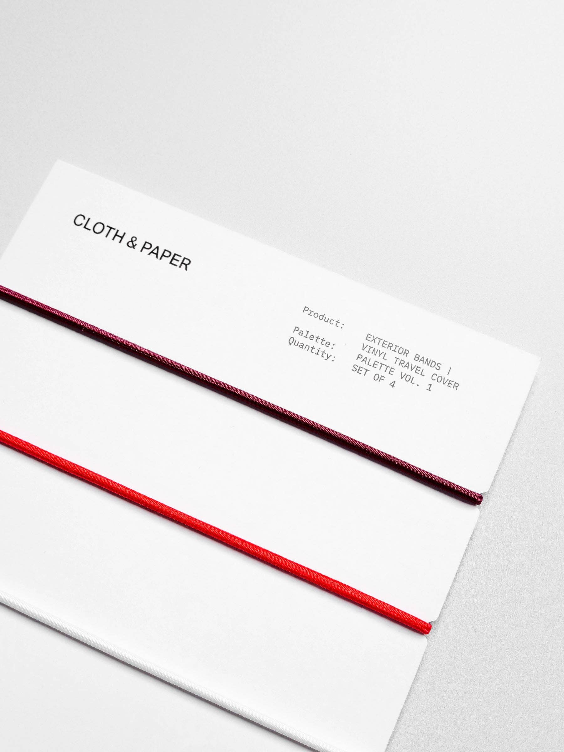 Cloth & Paper - Wholesale Journal Cover - Exterior Bands | Vinyl Travel Cover1