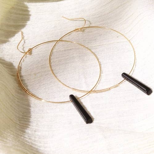 Goldie Jewelry - Wholesale Hoop Earrings - PETITE OCCULT HOOPS0