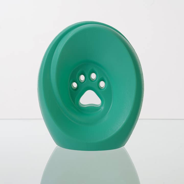Pulvis Art Urns - Venta al por mayor Urna/caja de recuerdos para mascotas - Urna de Cremación para Mascotas Legacy Paw - Menta | Urna para Mascotas