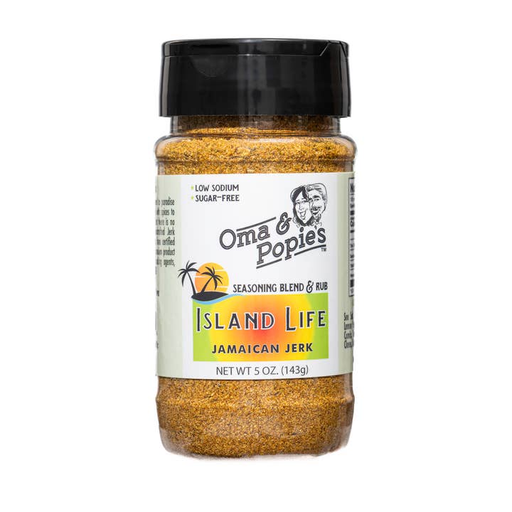 Island Life - Jamaikanischer Vollidiot für den Großhandel von Oma & Popie's Specailty Foods LLC