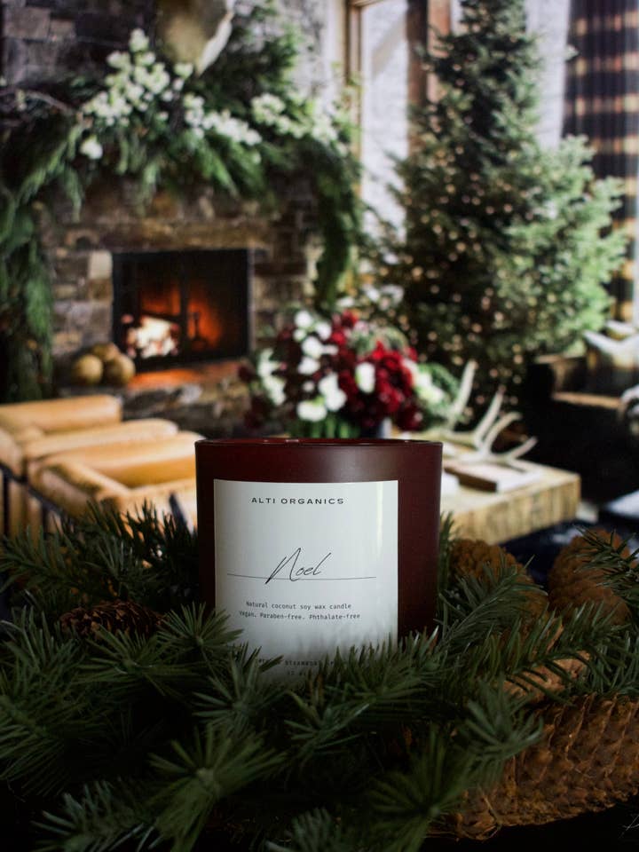 Noel Candle (12oz) for wholesale by ALTI ORGANICS