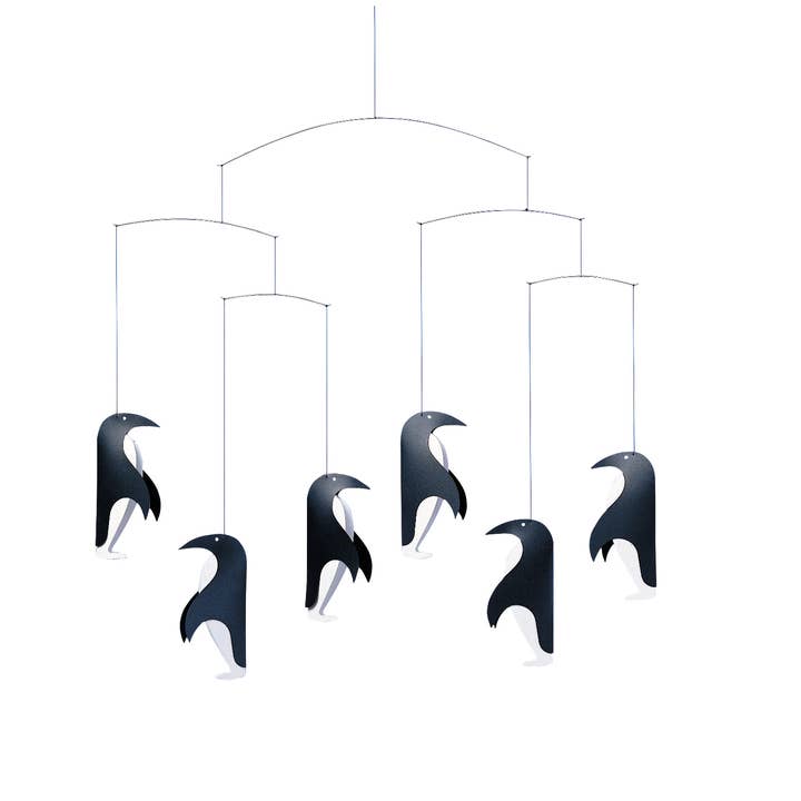 Penguin Talk for wholesale by Flensted Hanging Art