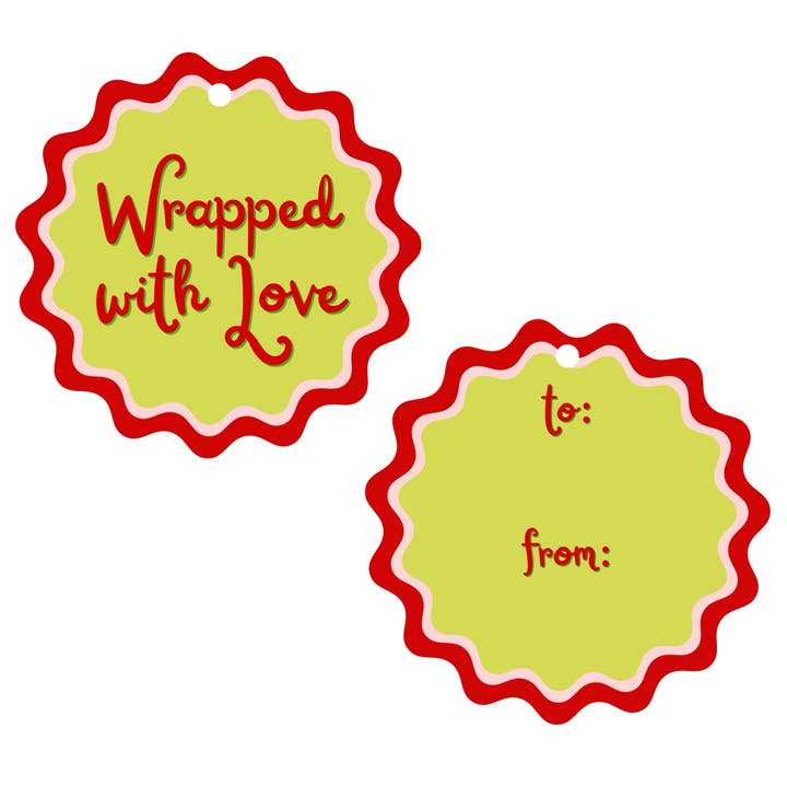 Mit Liebe verpackt Geschenkanhänger für den Großhandel von MadHouse