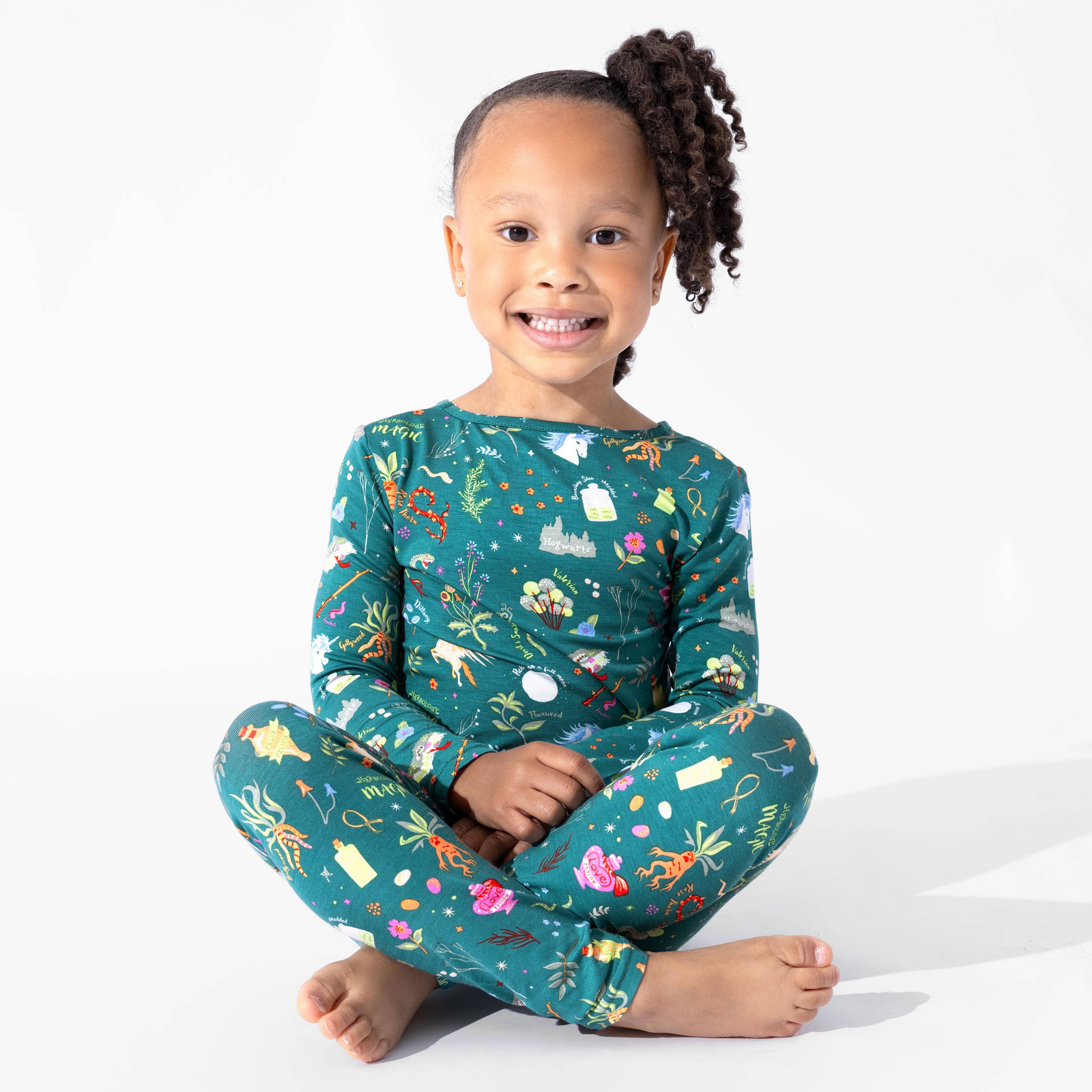 Bellabu Bear - Wholesale Sleepwear Set - Kids - Harry Potter Mandrakes & Herbs Bamboo Kids Pajamas8