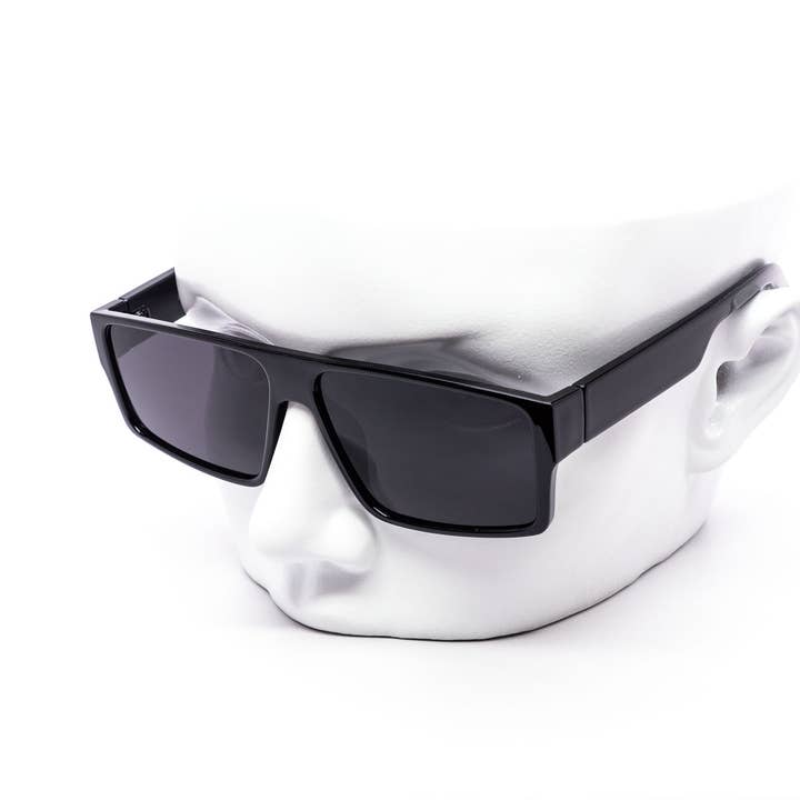 Still Friday - Wholesale Sunglasses - Unisex - Mad OG No Label Locs All Black Sunglasses