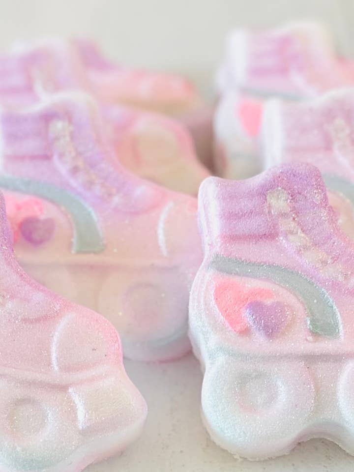 Roller Skate Bath Bomb for wholesale by The Burlap Barn Company