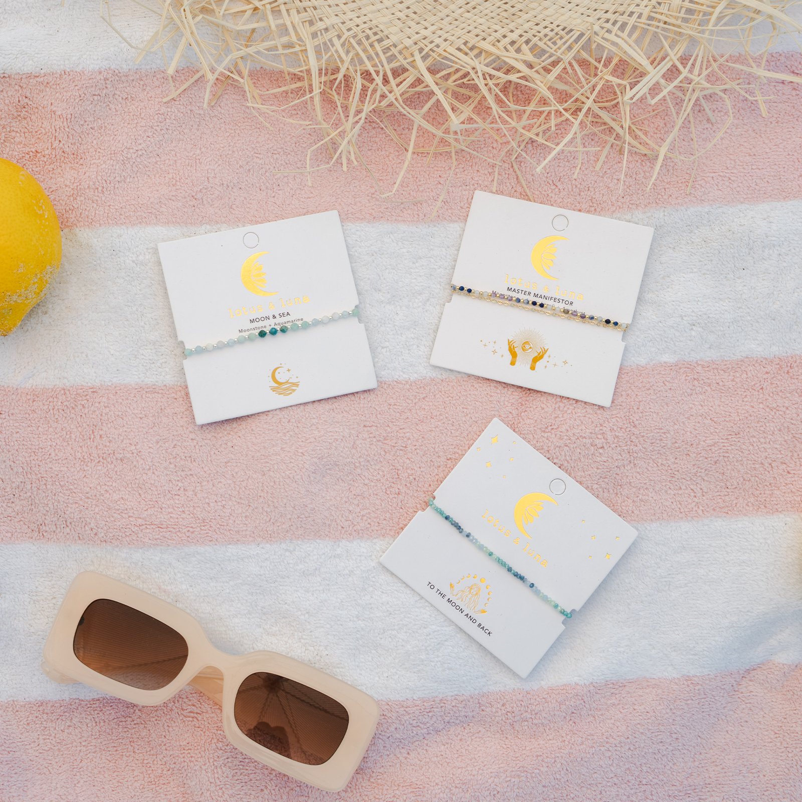 Lotus and Luna – wholesale Beaded bracelet – Master Manifestor 2mm Layered Healing Bracelet7