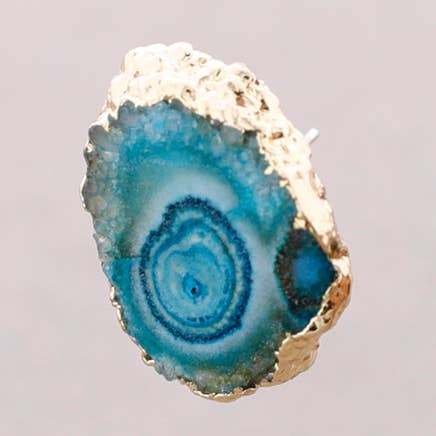 Uregelmæssige Druse Sten Øreringe for engroshandel hos Sonata