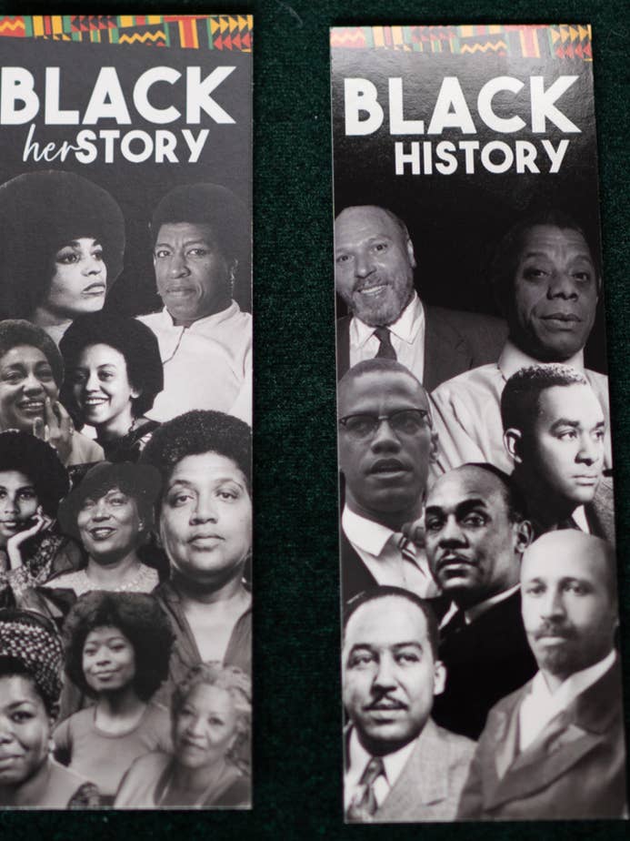 Black Her-story/History Bookmark for wholesale by Books And Brown Sugar Co
