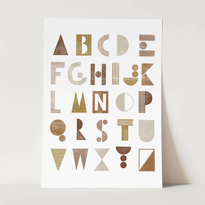 Jorden alfabetet Skriv ut för wholesale av Little Beacon