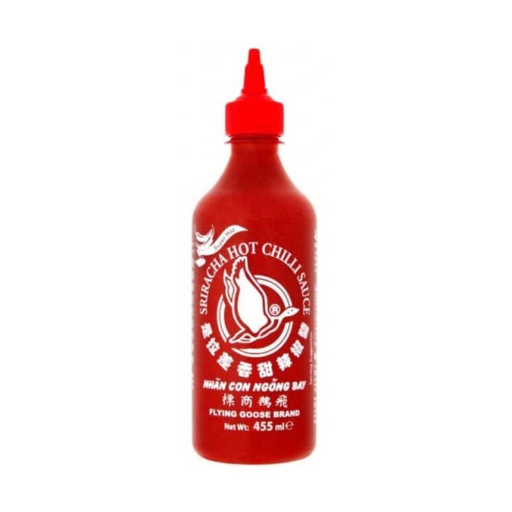 utoppa GmbH – Engroshandel Hot sauce – Flying Goose Sriracha Chilisauce Ekstra Stærk 455 ml0