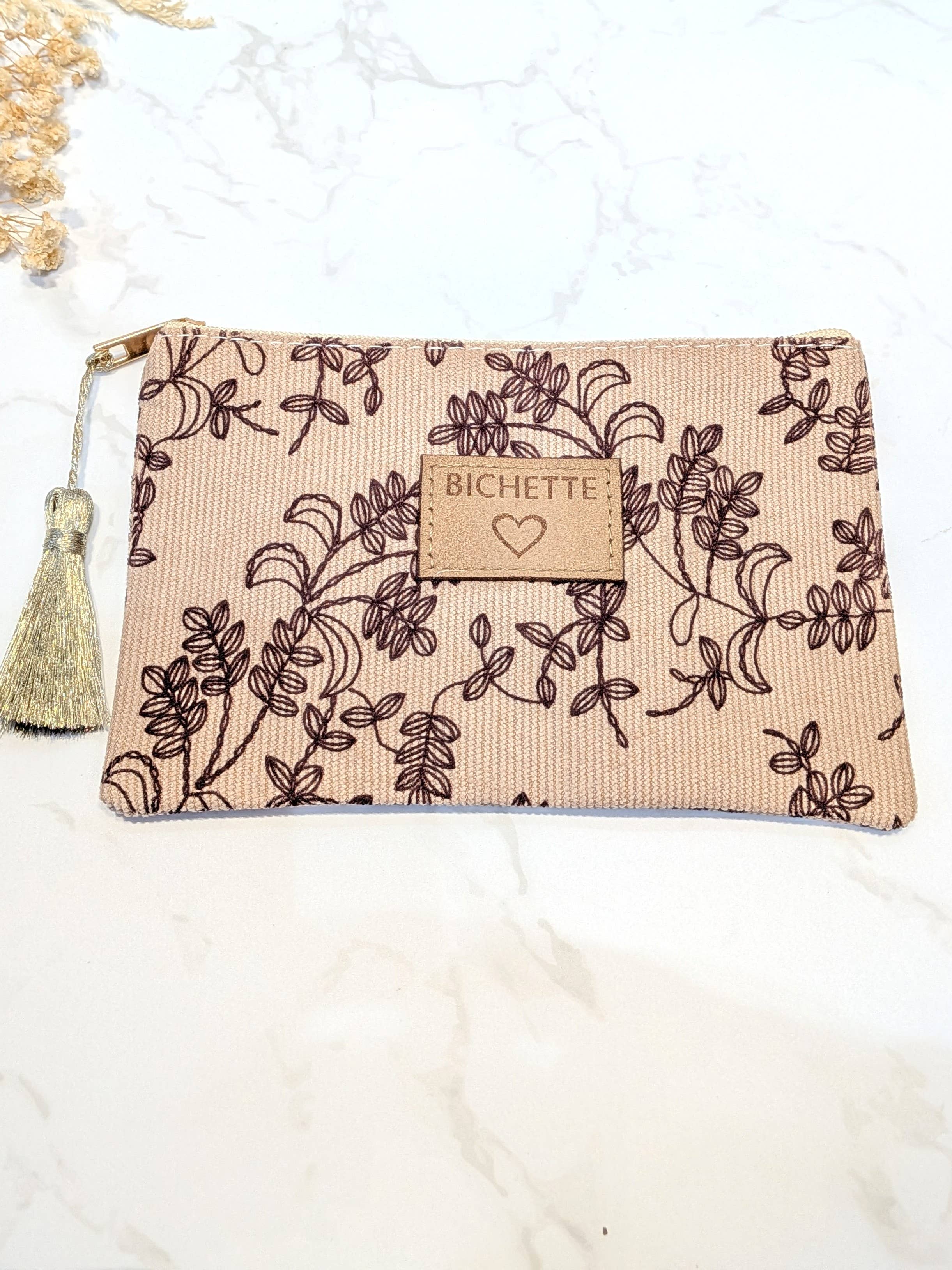 LOLO & YAYA - Wholesale Pouch - Women's - "Bichette" pouches 16x10cm plant1