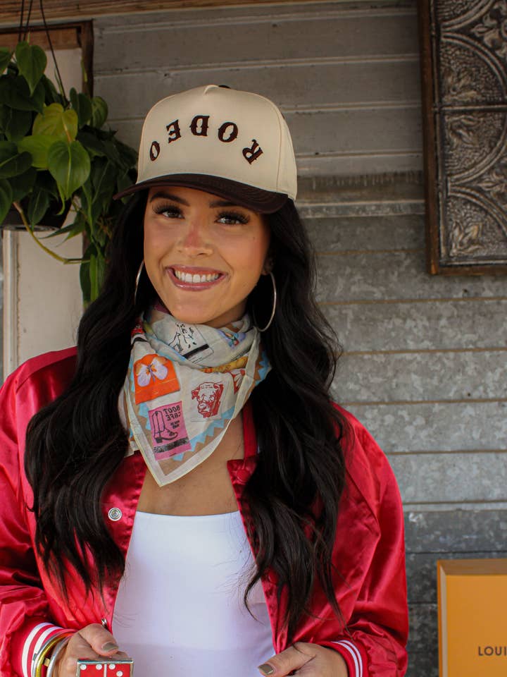 RODEO - CASQUETTE EN TOILE RENVERSÉE pour la vente par Summer Tees