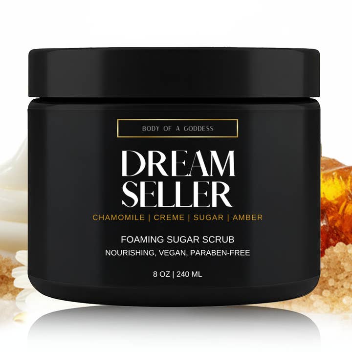 DRÖMSÄLJARE SKUMMANDE SOCKERSKRUBB för wholesale av Body of a Goddess