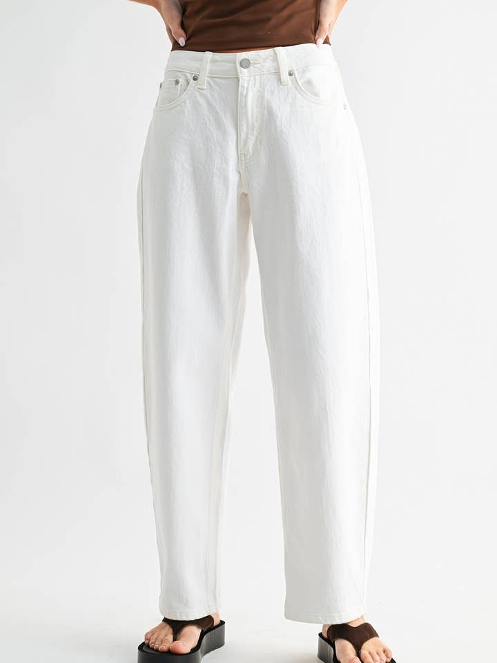 DP834 - OFF WHT - Slight Barrel Straight for wholesale by JBD