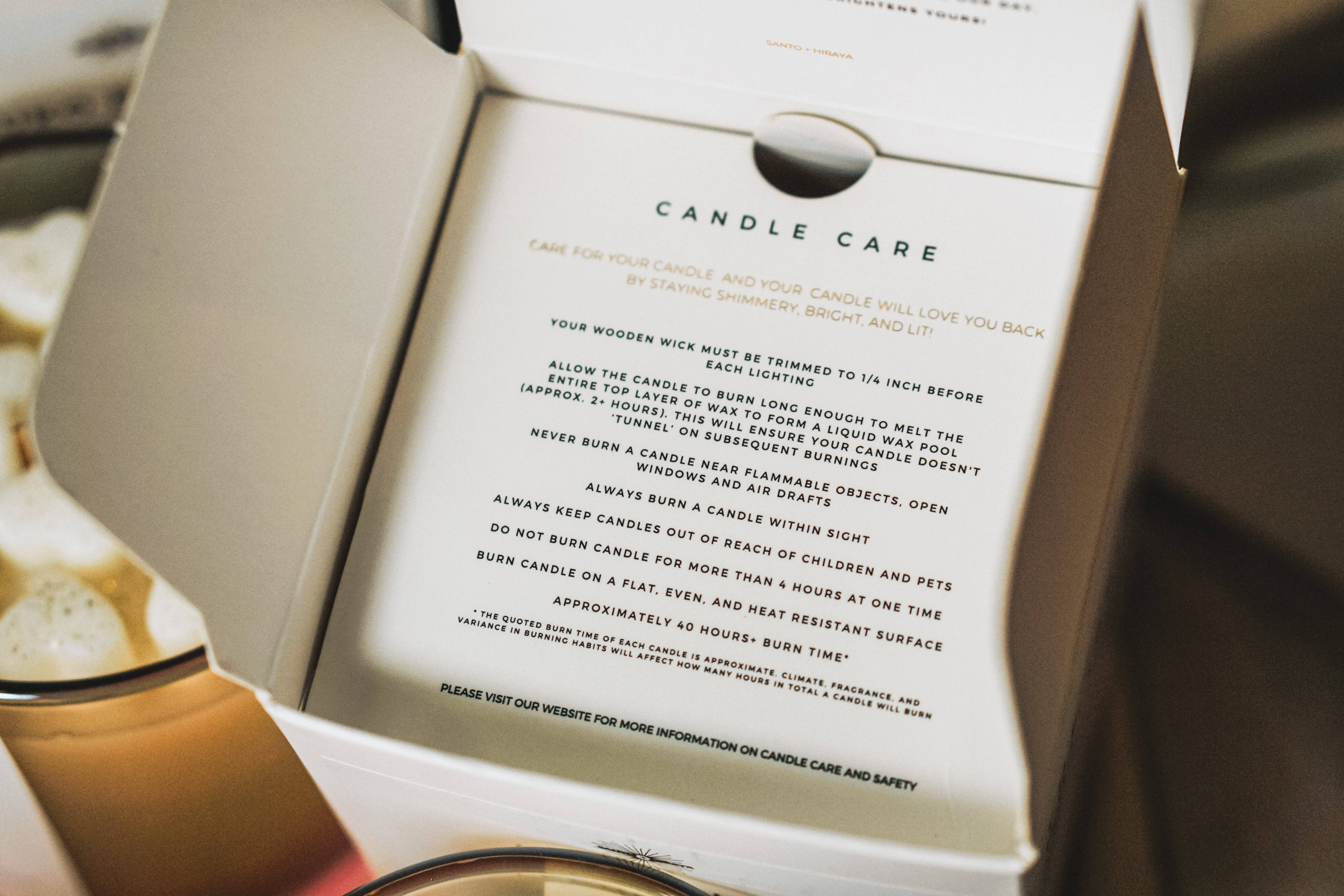 Santo and Hiraya - Wholesale Jar/Filled Candle - SAMAL Premium Wooden Wick Coconut Wax Candle6