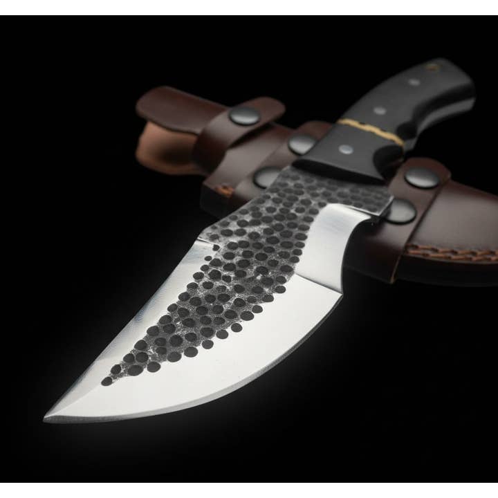 Deer Edge - Wholesale Pocket Knife/Holder - Handmade Damascus Steel Bushcraft Knife Perfect for Outdoor2