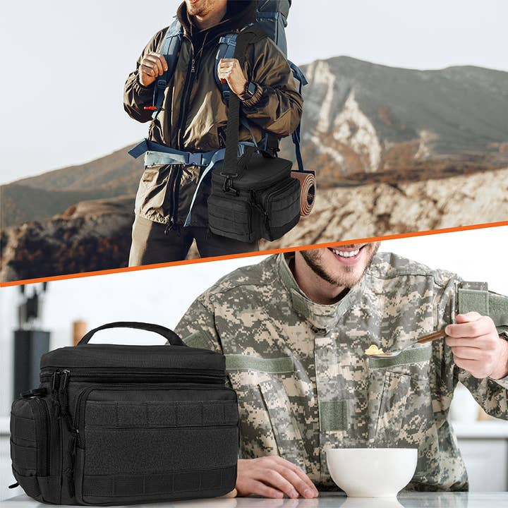 OPUX - Wholesale Lunch Bag/Box - Tactical Military Leakproof Lunch Box - 9 Cans / 18 Cans48