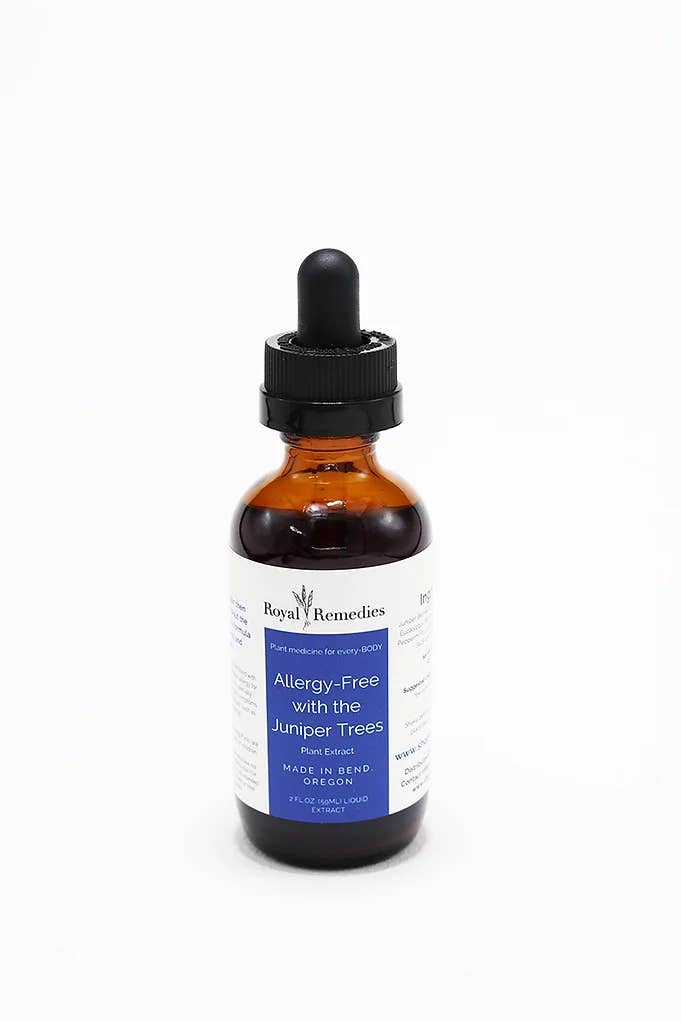 Royal Remedies LLC. – Suplemento/vitamina oral por atacado – Sem Alergia com as Árvores de Zimbro