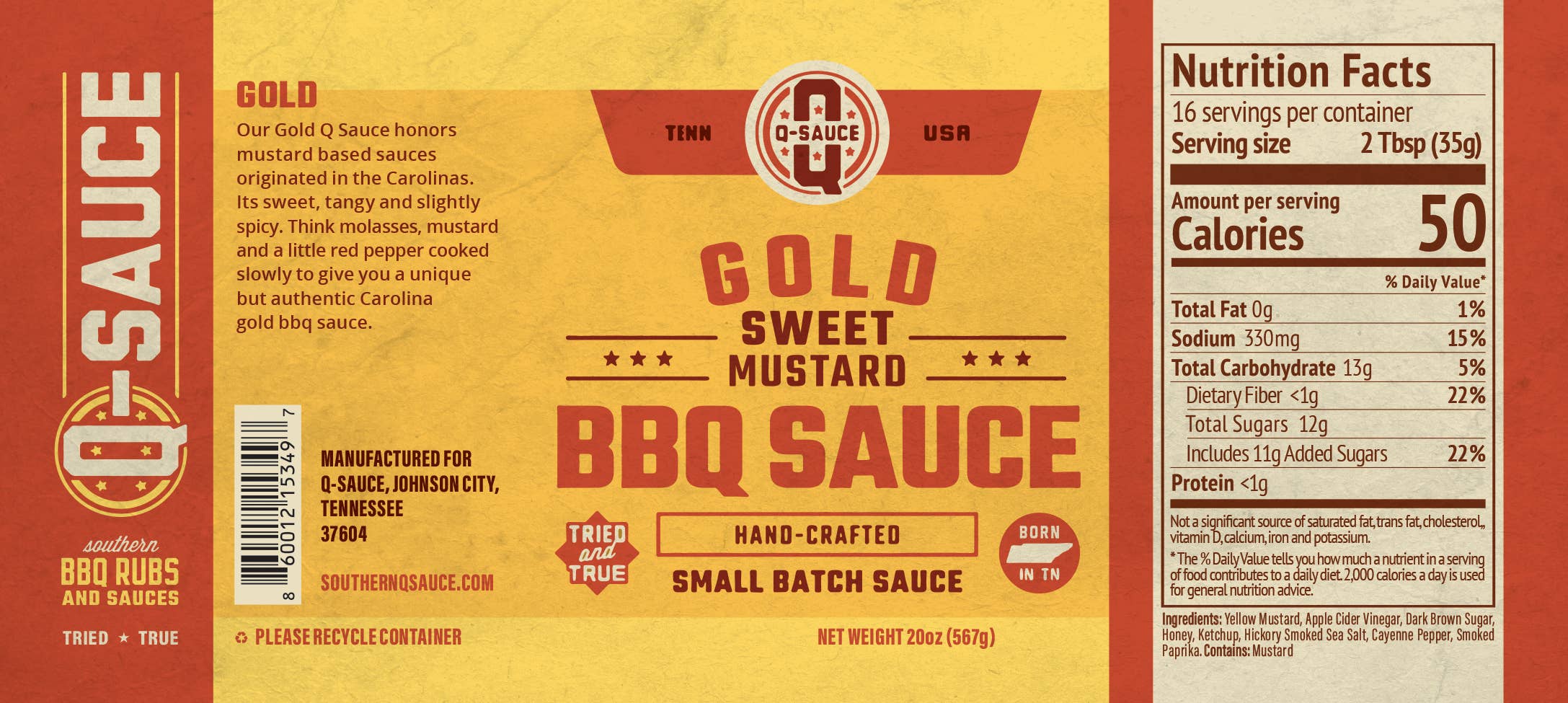 Q Sauce - Wholesale BBQ Sauce - Q Sauce - Gold1