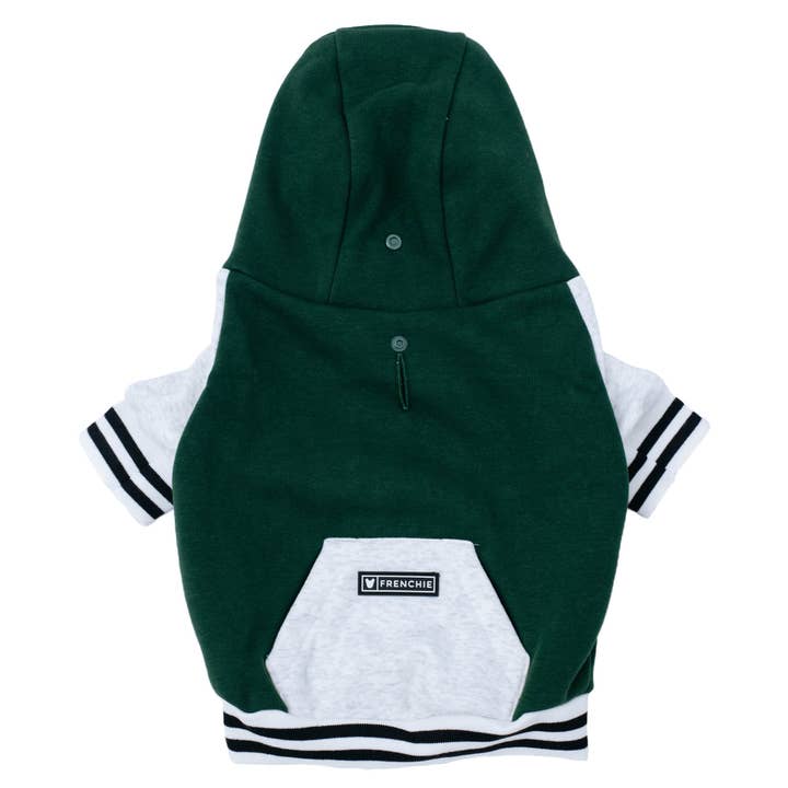 Frenchie - Wholesale Pet Hoodie - Dog - Frenchie Dog Hoodie - Emerald City Varsity2