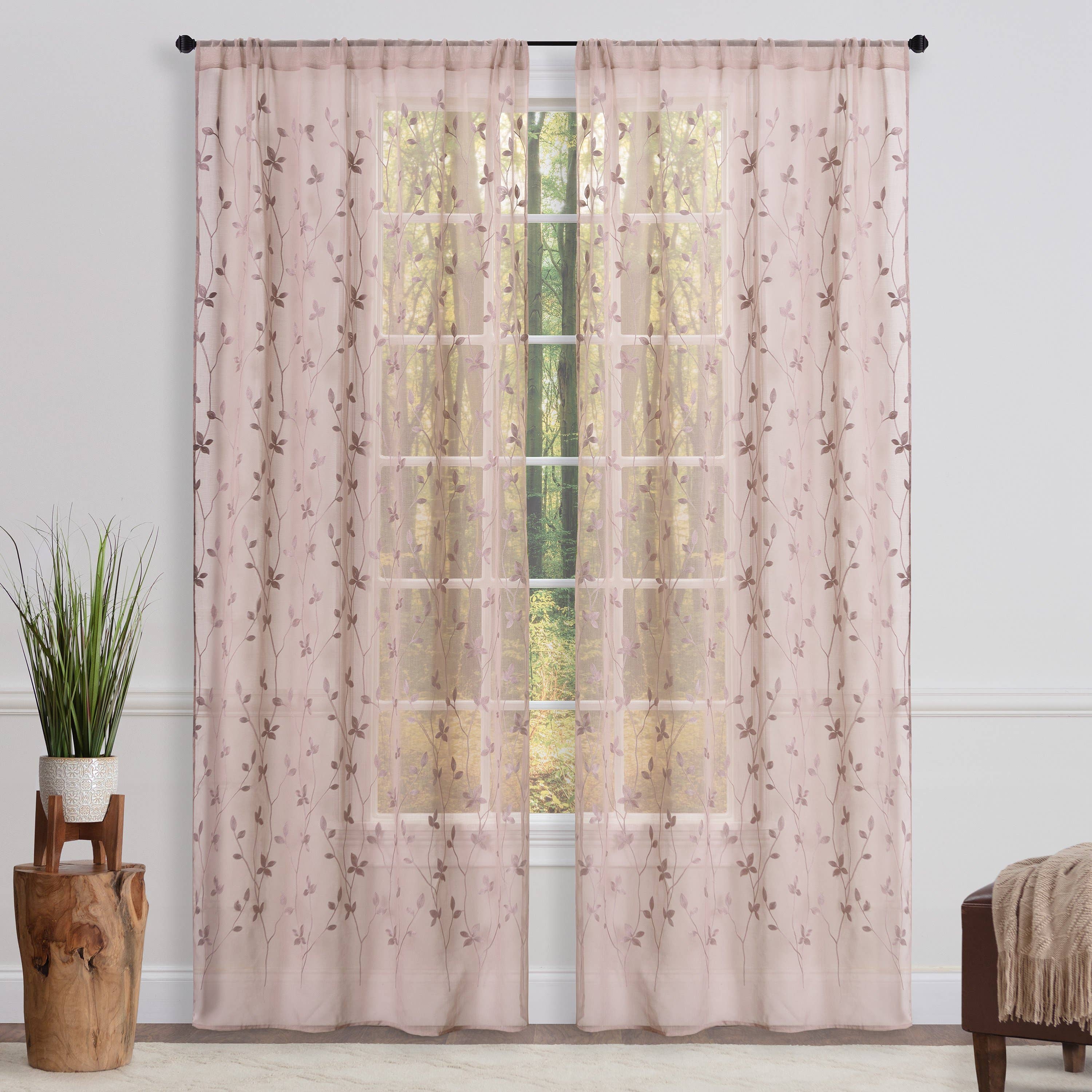 Chanasya - Wholesale Curtain - Sheer Vine Curtains10