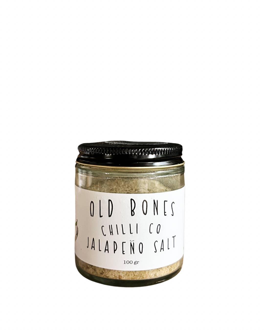 Old Bones Chilli Co. - Wholesale Salt - Smoked Jalapeno Salt 100g